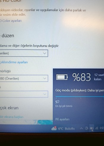 DELL kalitesi i5 8 rem 256 nvme seri çalışan laptop, ofis,. - Görsel 7