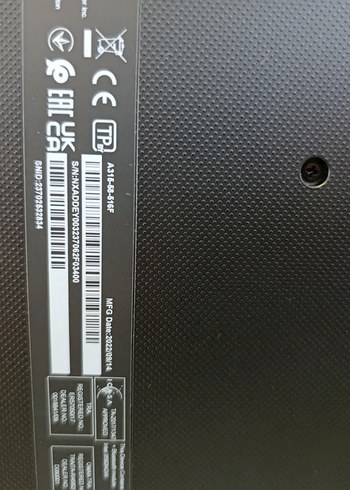 Kutu yepyeni Acer i5 Laptop 8gb 256GB - Görsel 6