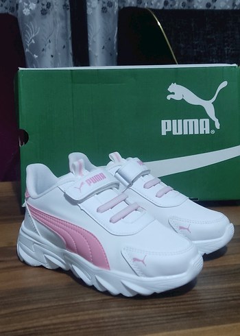 Puma Kız Çocuk Pembe Spor Ayakkabı