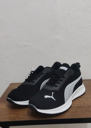 36 Beden siyah Renk Siyah Puma Erkek Spor Ayakkabı Velcro