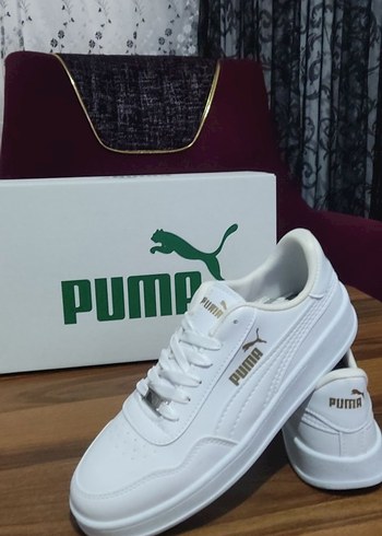 Beyaz Puma Kadın Spor Ayakkabı