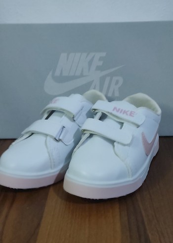 Kız Çocuk Beyaz Nike Spor Ayakkabı - Görsel 7