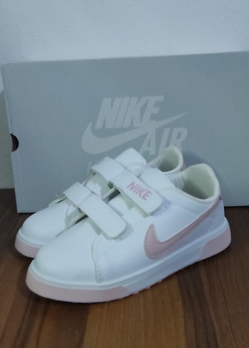 Kız Çocuk Beyaz Nike Spor Ayakkabı - Görsel 6