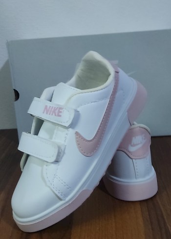 Kız Çocuk Beyaz Nike Spor Ayakkabı - Görsel 5