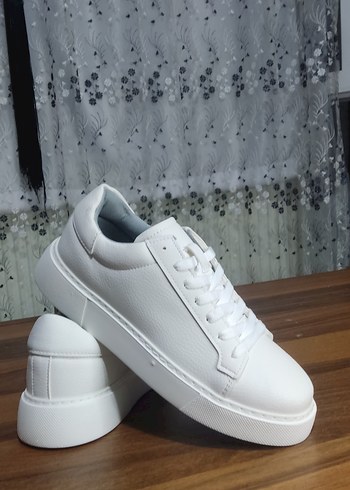 40 Beden beyaz Renk Beyaz Kadın Platform Spor Ayakkabı