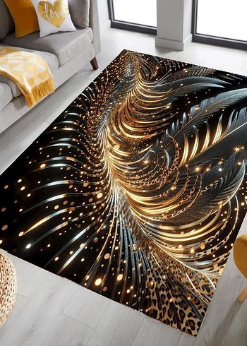 3d dijital baskılı tasarım halılar - Görsel 17