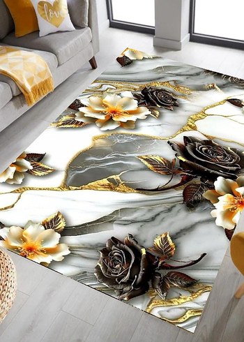 3d dijital baskılı tasarım halılar - Görsel 7