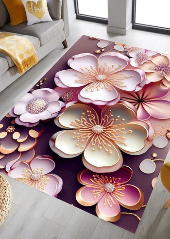 3d dijital baskılı tasarım halılar - Görsel 10