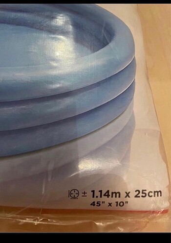 Beden Çocuk havuzu sıfır mağazadan gönderim sağlanacaktır 1.14 x25 cm