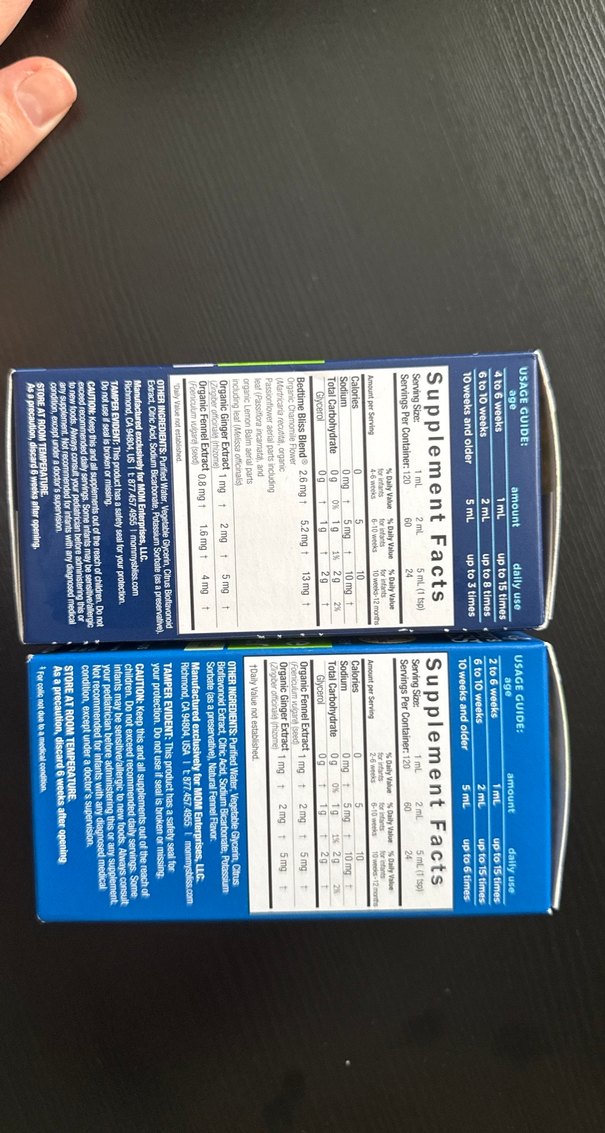 Mommys Bliss Bebek Gaz Damlası 2'li Set - Görsel 3