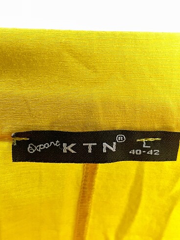 l Beden sarı Renk Vintage Love Midi Etek %70 İndirimli.
