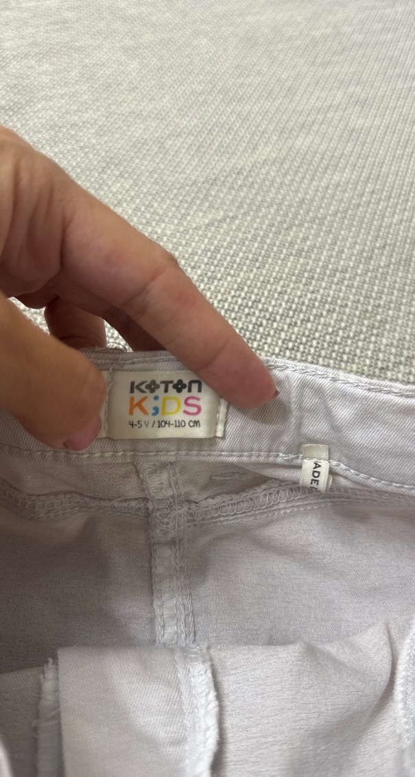 kız çocuk kot etek - Görsel 2