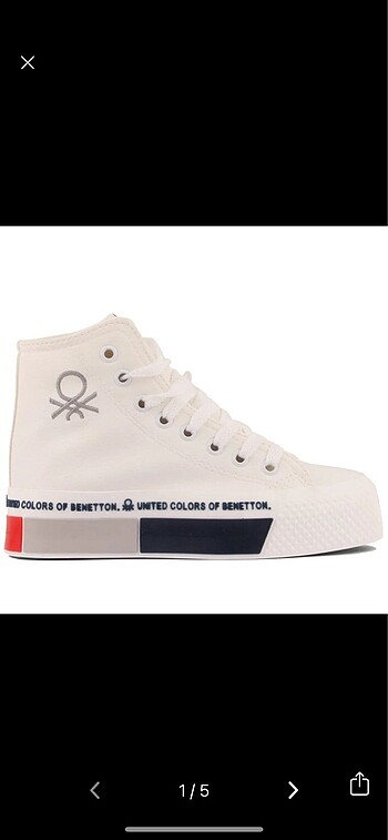 Benetton Sneaker Spor Ayakkabı
