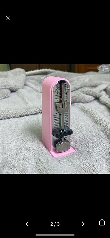 Pembe Mini Metronom