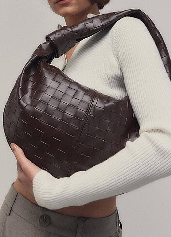 Mango Kadın d Model şık omuz çantası
