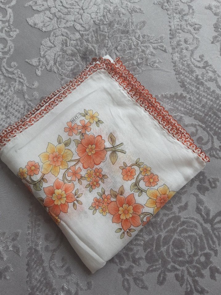 Boncuk Oyali Tülbent - Görsel 4