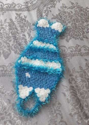 Renkli Örgü Banyo Lif Adet Fiyatı - Görsel 3