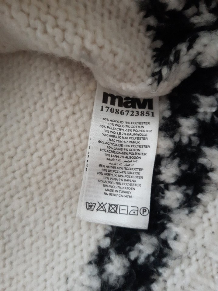 Gri Bohem  Kadın Kazak - Görsel 5