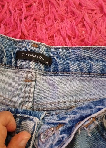 40 Beden Kadın Denim Jean