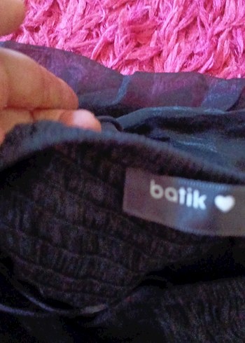 Siyah Nakışlı Midi Straplez Kadın Elbise - Görsel 7