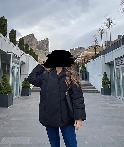 Stradivarius oversize şişme mont