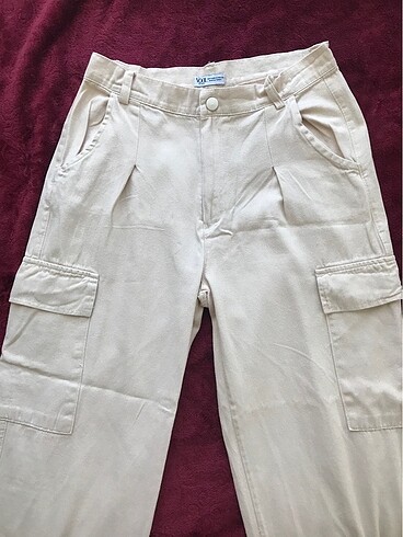 Bej Kumaş Pantalon . M beden