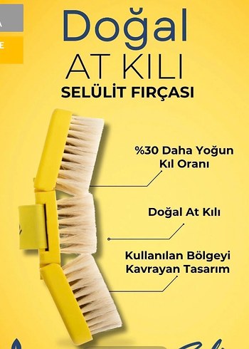 Diğer Doğal At Kılı Vücut Fırçası