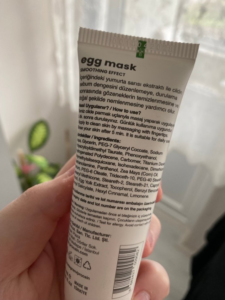 Procsin egg mask - Görsel 2