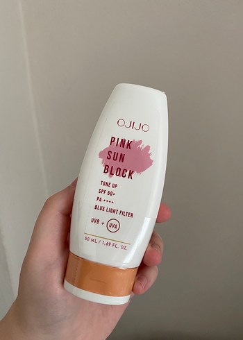Ojijo Pink Sun Block SPF 50+ Güneş Koruyucu