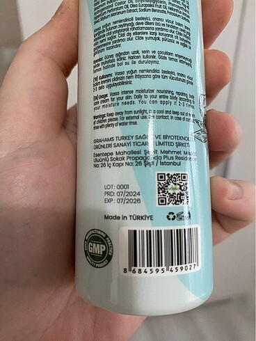 Besleyici onarıcı vücut bakım kremi - Görsel 4