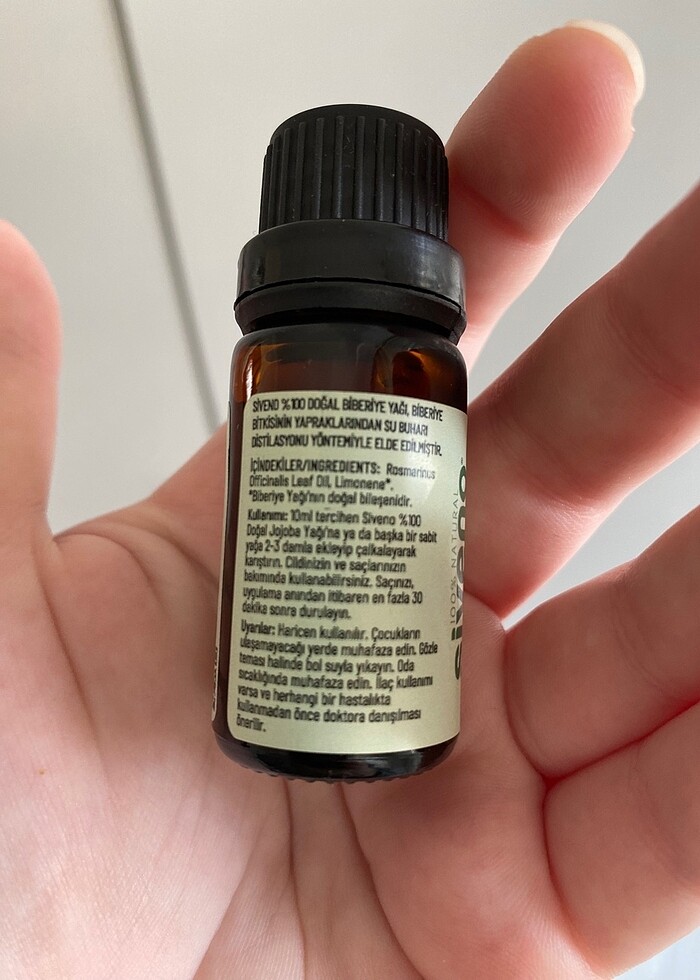 Siveno biberiye yağı - Görsel 4
