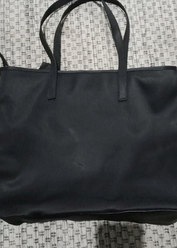 Pierre Cardin Pierre Cardin Siyah Deri Fermuarlı Kadın Çanta