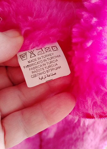 Kız Çocuk Pembe Kürklü Yelek - Görsel 3