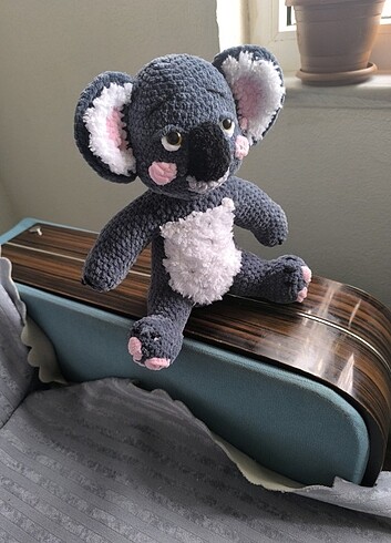 Beden Renk Kadife ipten yapılmış koala