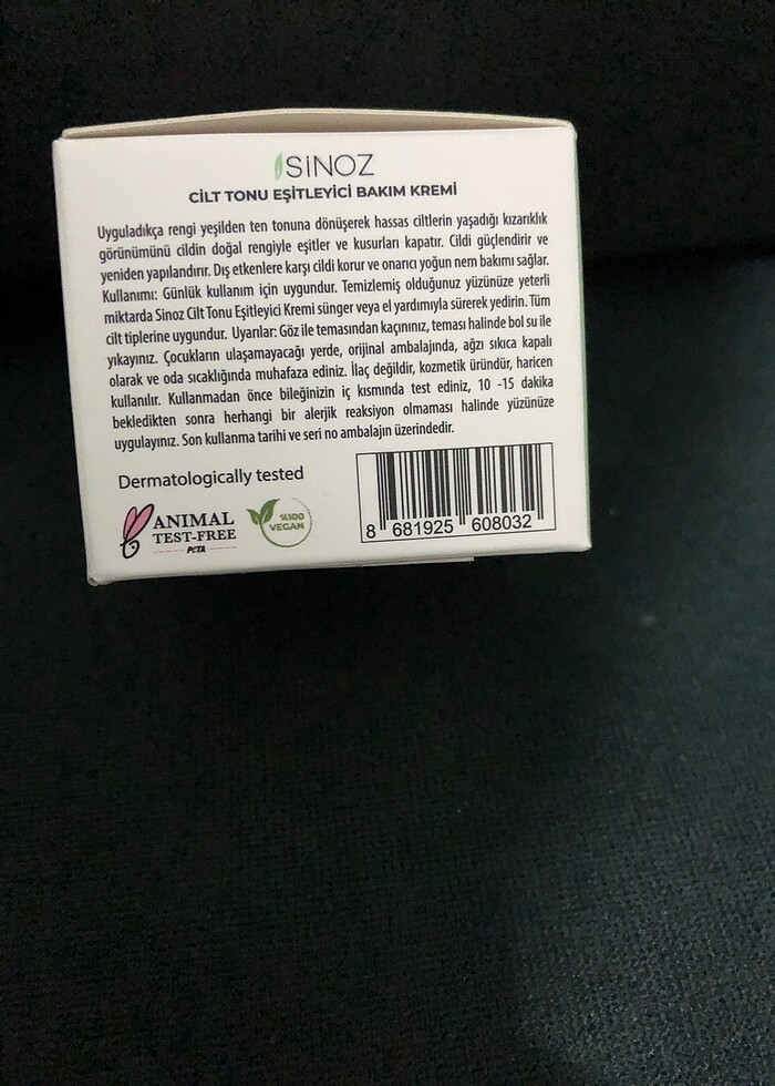 Sınoz bakım kremi - Görsel 3