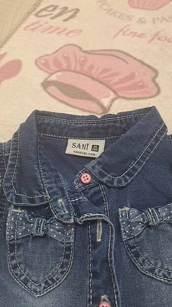 Cici bici bir kot elbise  - Görsel 6