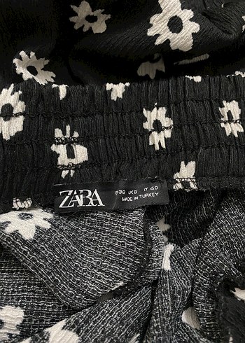 Zara Mini Fırfırlı Etekli Takım