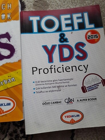  Beden Yds toefl ingilizce kitabi 