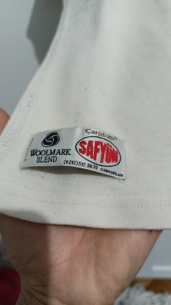24-36 Ay Beden Yün atlet ve t-shirt birlikte