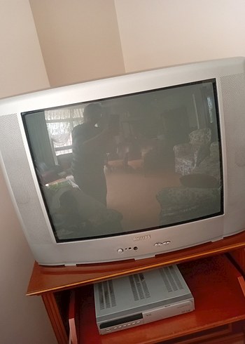 Bej Renkli Klasik CRT Monitör - Görsel 3