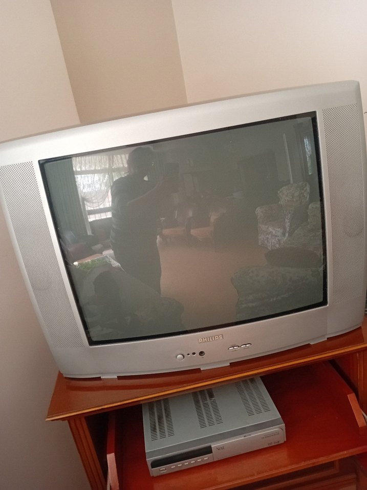 Bej Renkli Klasik CRT Monitör - Görsel 3