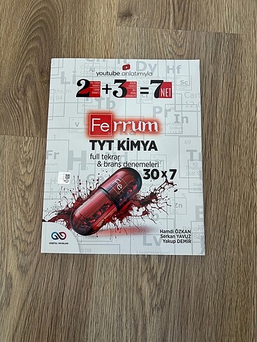 Ferrum Tyt Kimya full tekrar&branş denemeleri