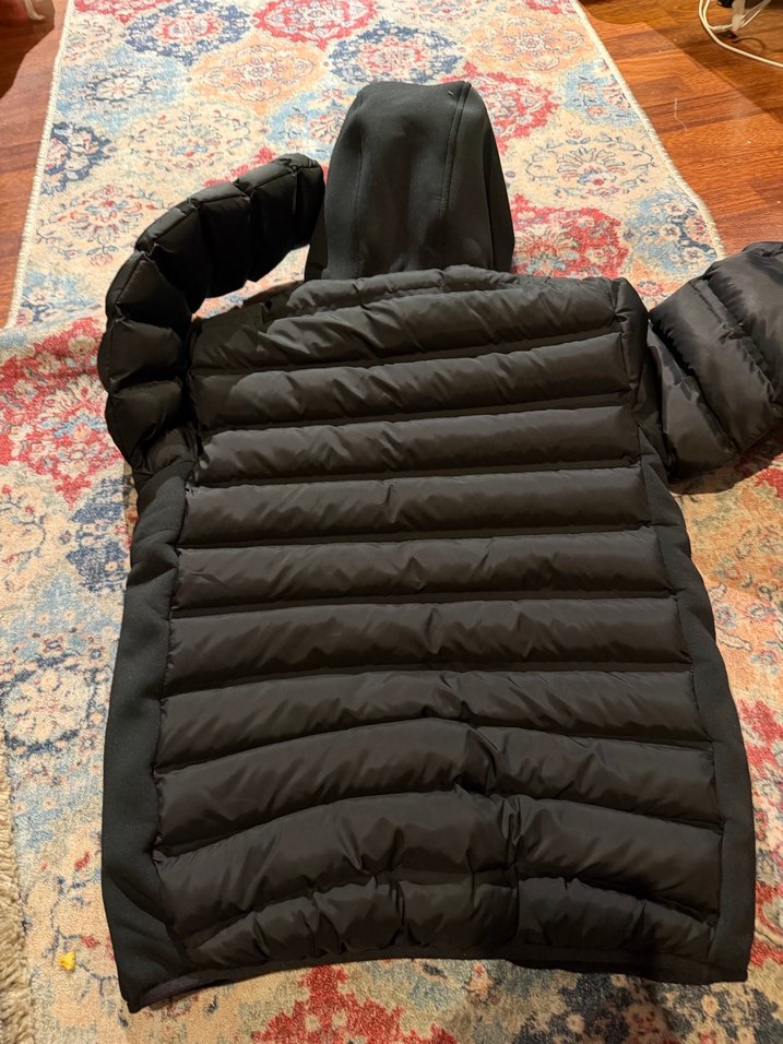 Benetton 10-11 yaş  Siyah Fermuarlı Mont - Görsel 2