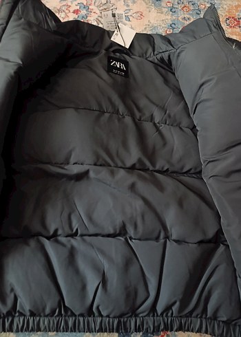 Zara 11-12 yaş kuş/kaz tüyü mont - Görsel 3