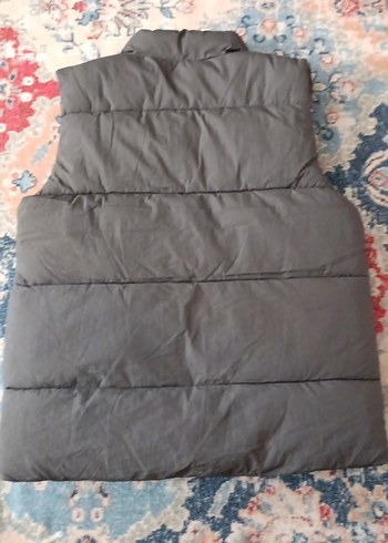 Mango 11-12 ya Gri Fermuarlı  Yelek - Görsel 4