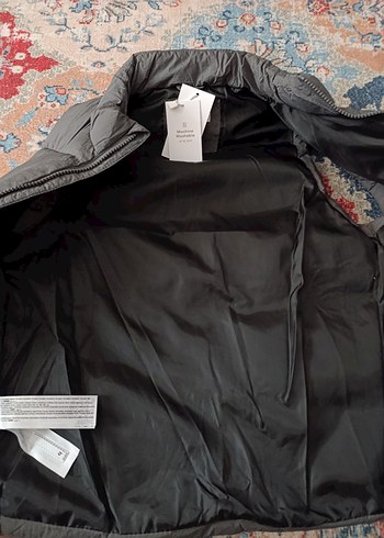 Mango 11-12 ya Gri Fermuarlı  Yelek - Görsel 2