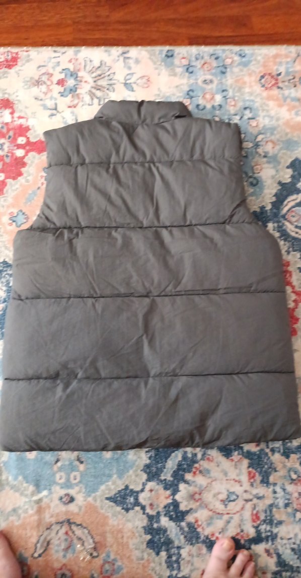 Mango 11-12 ya Gri Fermuarlı  Yelek - Görsel 4