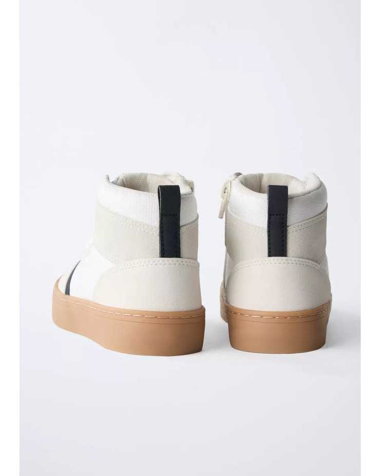 Zara 35nmr Beyaz Erkek çocuk  Spor Ayakkabı - Görsel 3