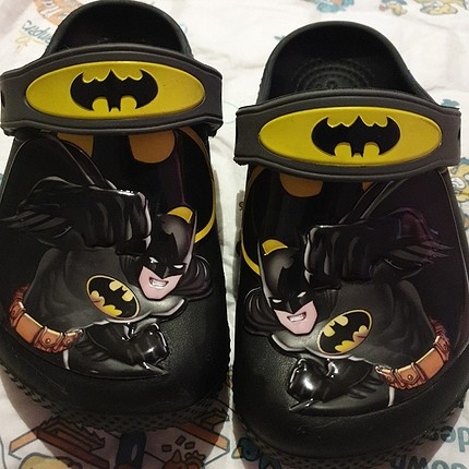 crocs 9 no 25 numara batman sandalet terlik