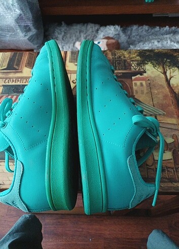 Adidas Adidas Stan Smith 38.5 nmr gece parlayan spor ayakkabı. kutusu m